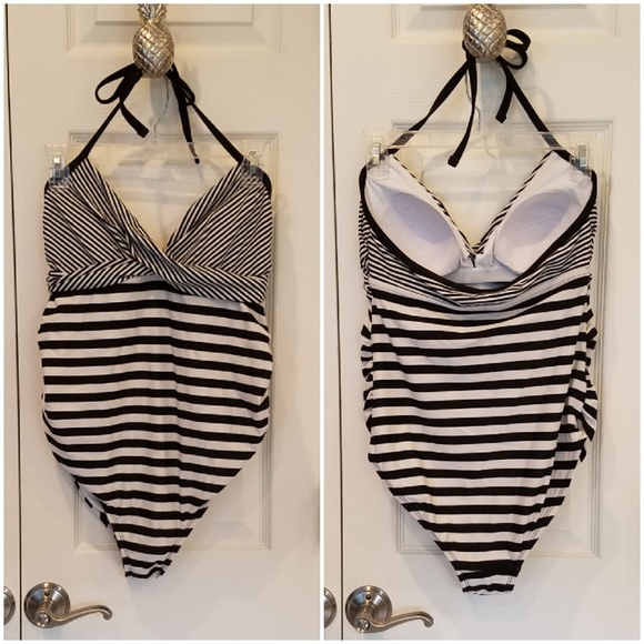 Liz Lange for Target Other - Liz Lange Maternity Striped Swimsuit Liz Lange for Target Other - Liz Lange Maternity Striped Swimsuit